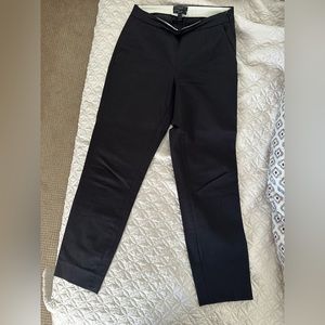 J crew Martie black pant in bi-stretch cotton - size 0